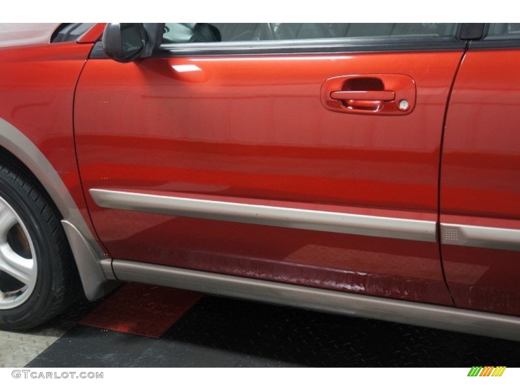 2002 Impreza Outback Sport Wagon - Sedona Red Pearl / Gray photo #59