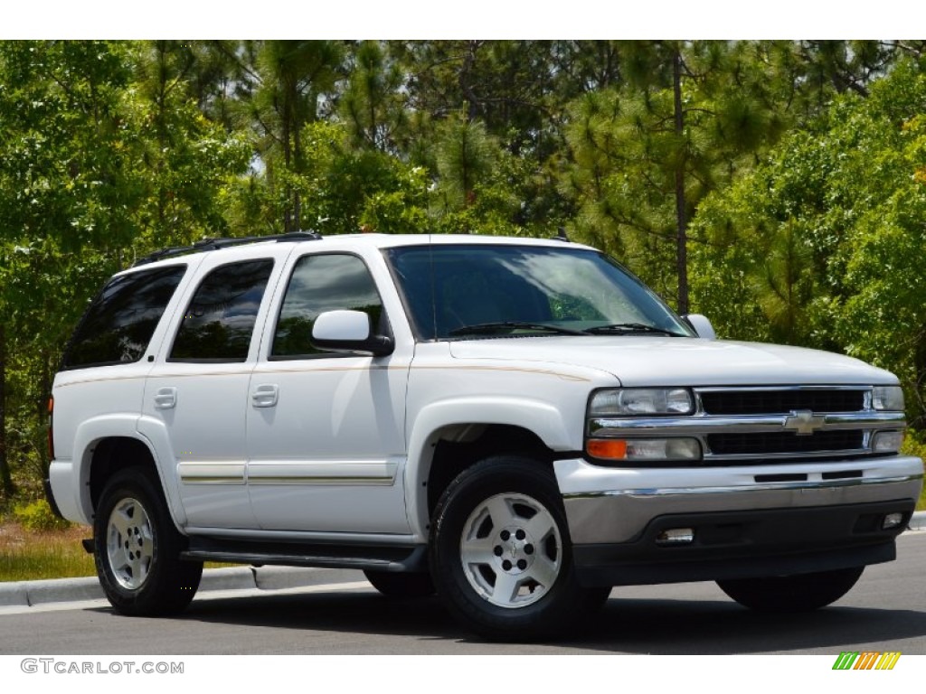 2006 Tahoe LT - Summit White / Tan/Neutral photo #2