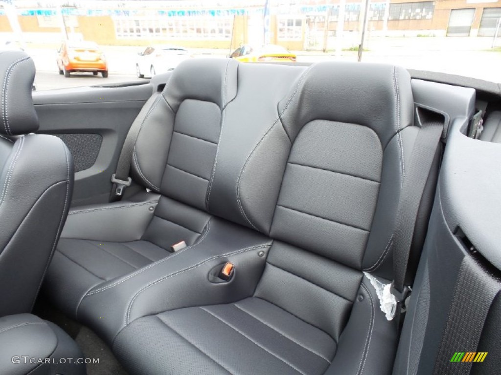 2015 Mustang GT Premium Convertible - Guard Metallic / Ebony photo #12