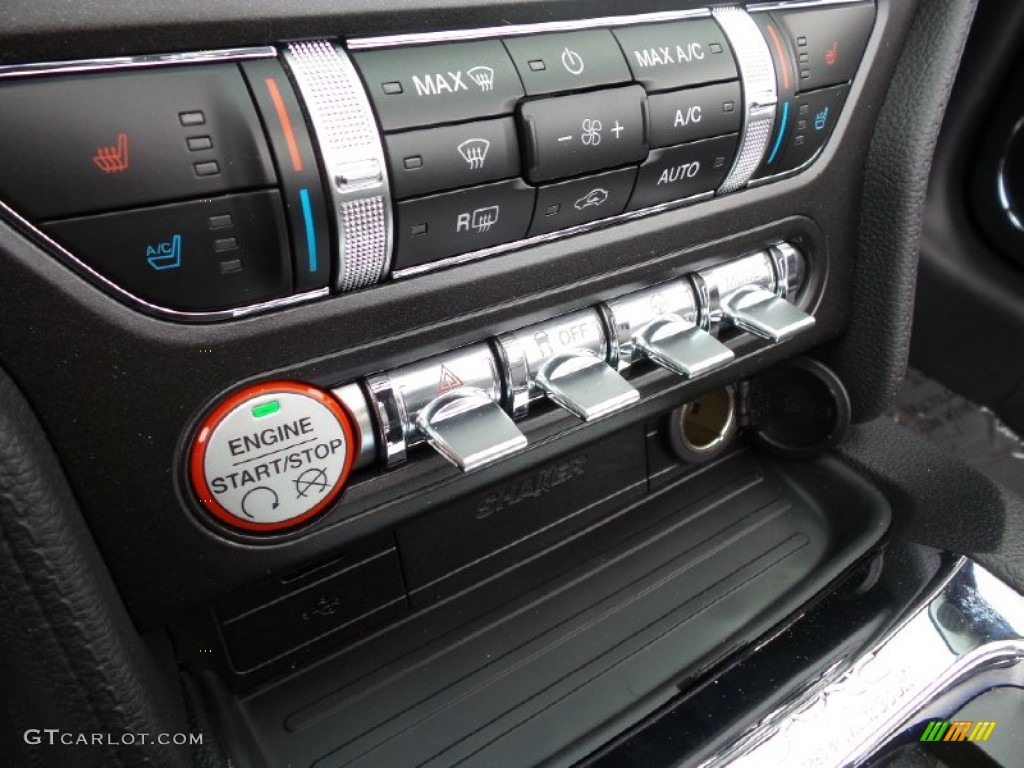 2015 Ford Mustang GT Premium Convertible Controls Photos