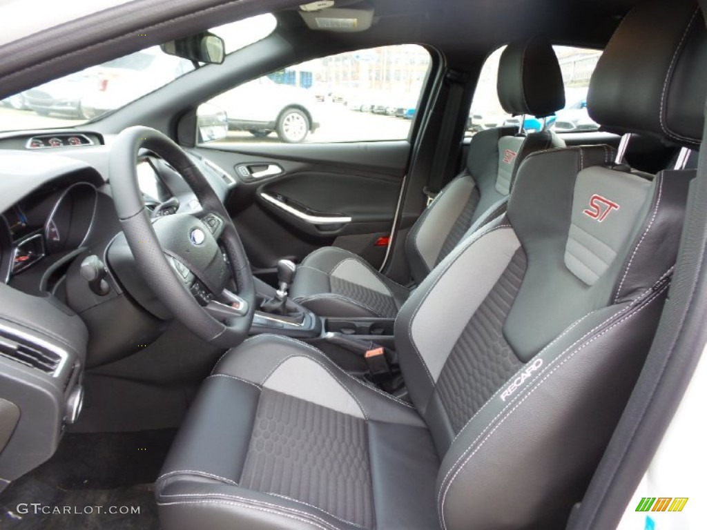 2015 Ford Focus ST Hatchback Front Seat Photo #104082688