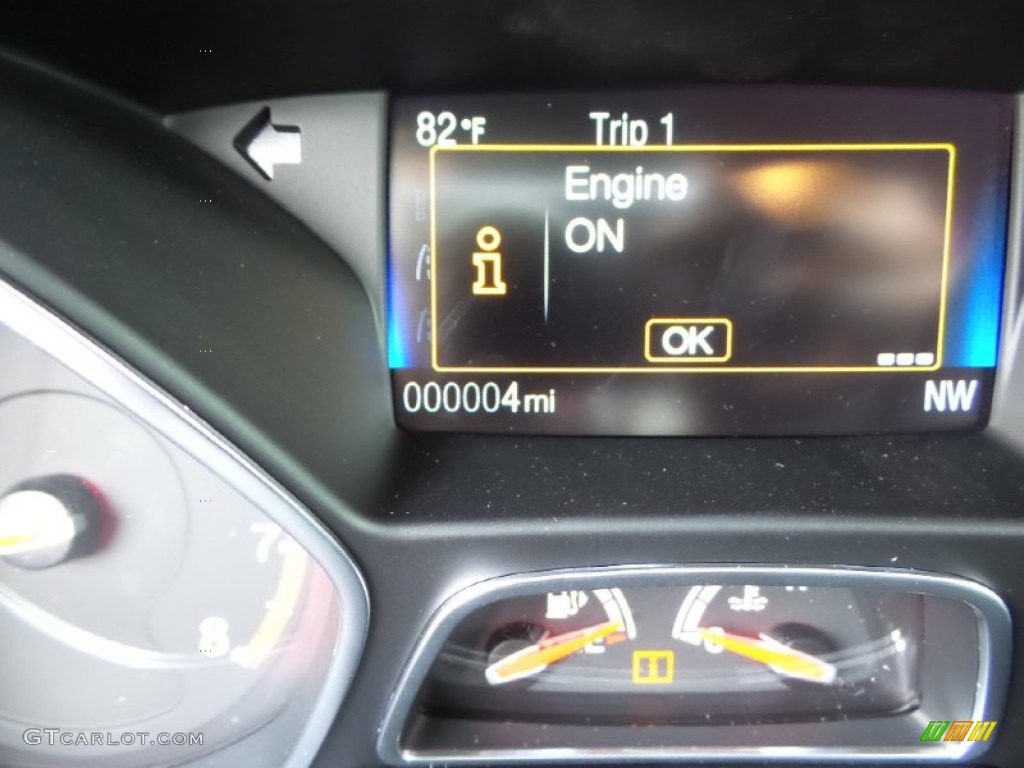 2015 Focus ST Hatchback - Oxford White / ST Smoke Storm/Charcoal Black Recaro Sport Seats photo #18