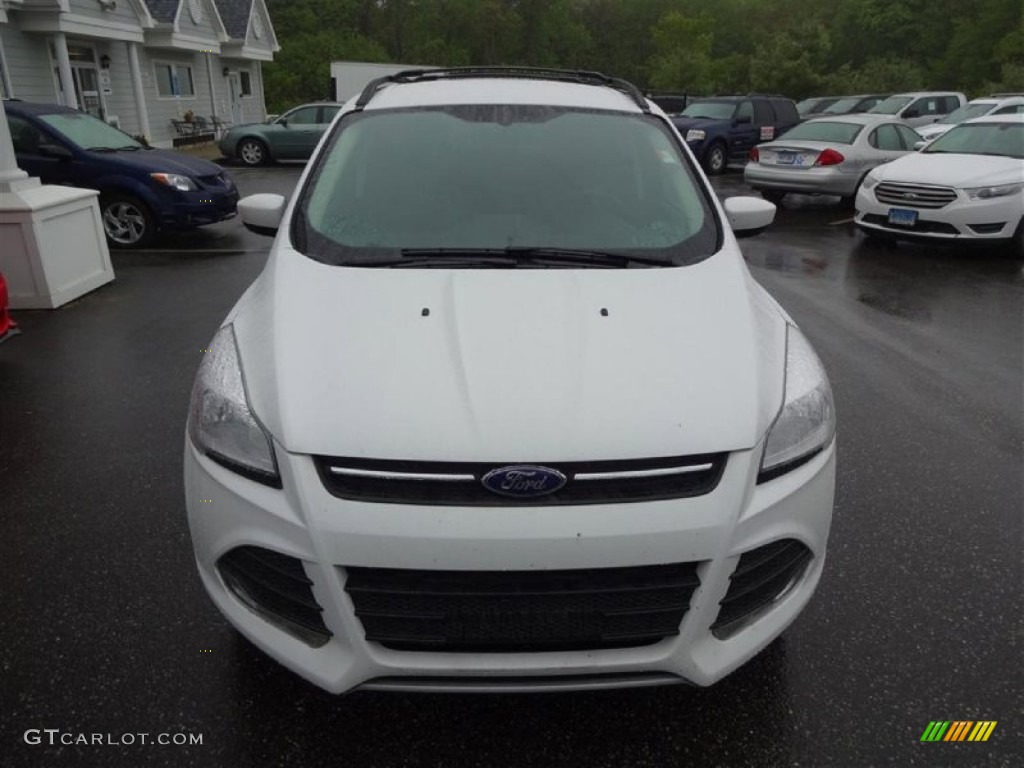 2013 Escape SE 1.6L EcoBoost - Oxford White / Charcoal Black photo #2