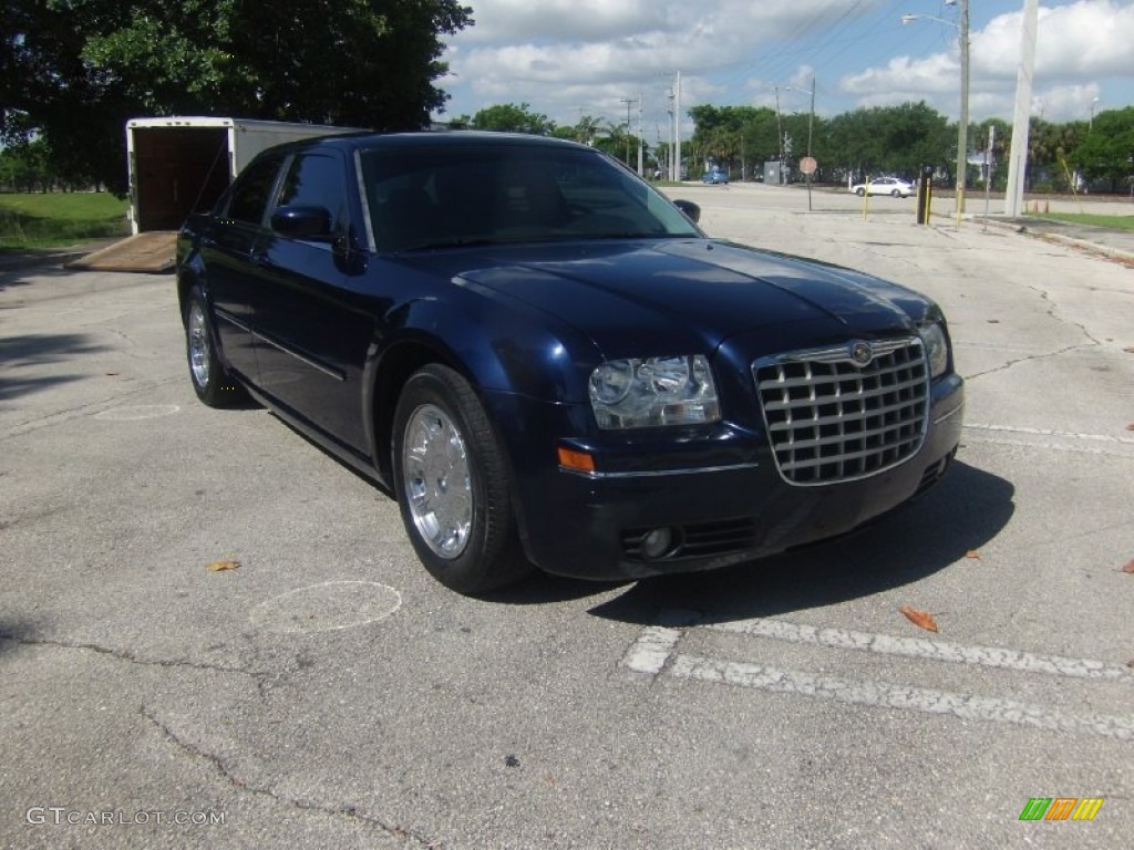 2005 300 Touring - Midnight Blue Pearlcoat / Dark Slate Gray/Light Graystone photo #6