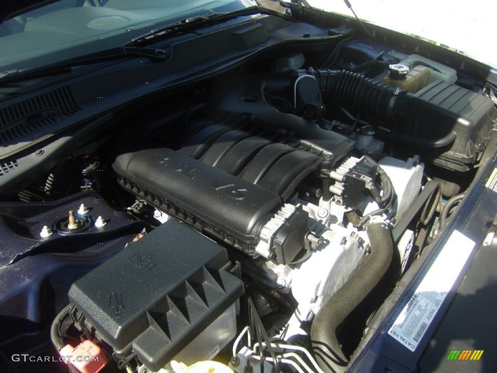 2005 300 Touring - Midnight Blue Pearlcoat / Dark Slate Gray/Light Graystone photo #21