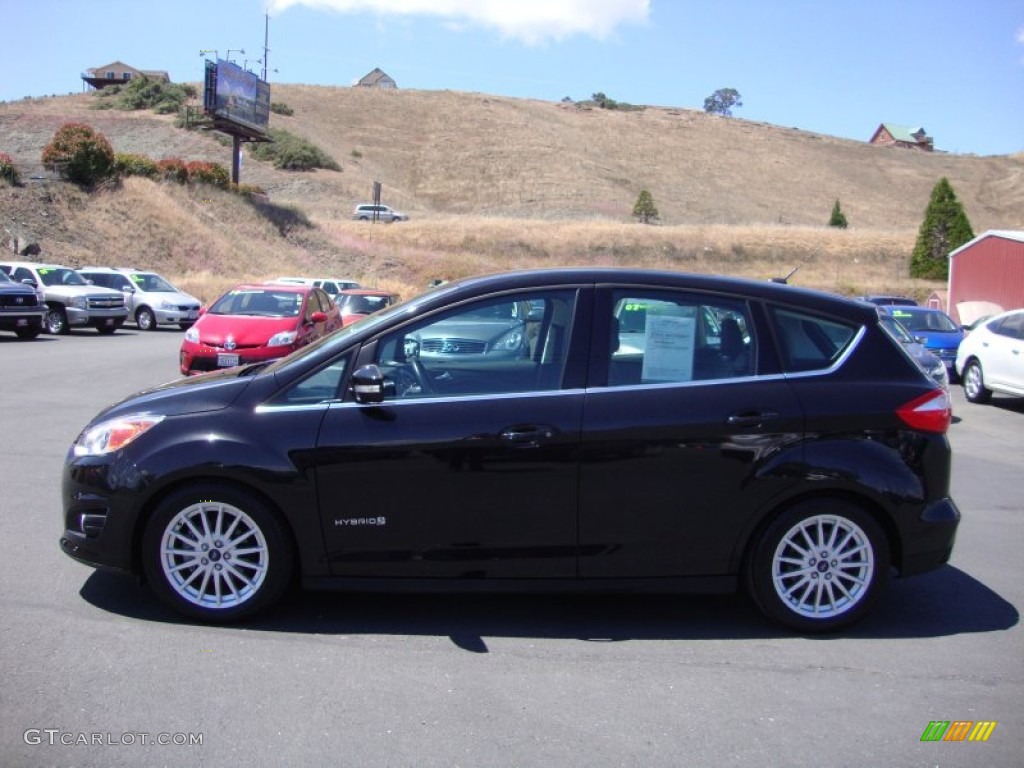 2013 C-Max Hybrid SEL - Tuxedo Black / Charcoal Black photo #4