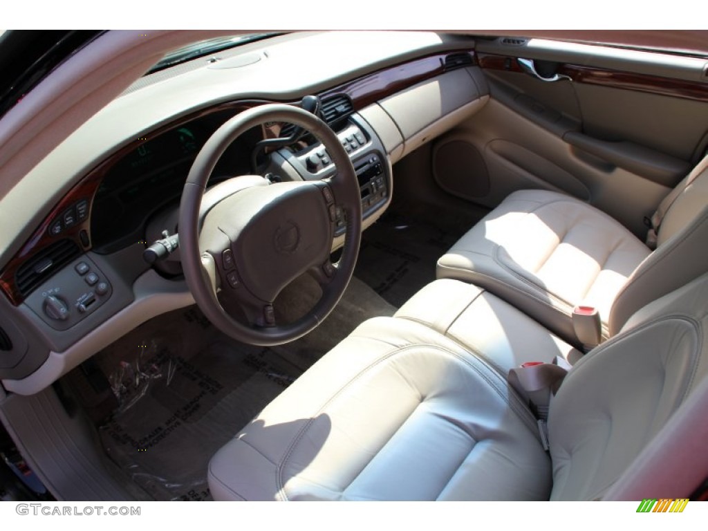 2003 DeVille Sedan - Sable Black / Neutral Shale Beige photo #11