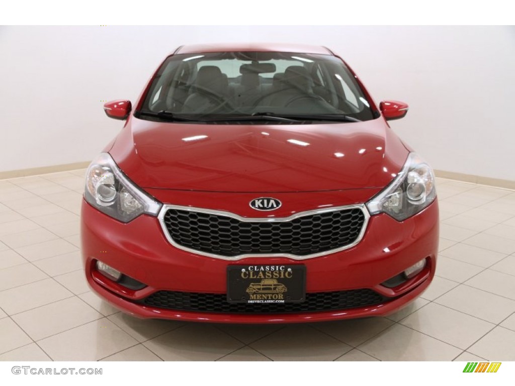 2014 Forte EX - Crimson Red / Gray photo #2