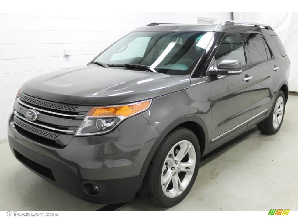 2015 Explorer Limited - Magnetic / Charcoal Black photo #3