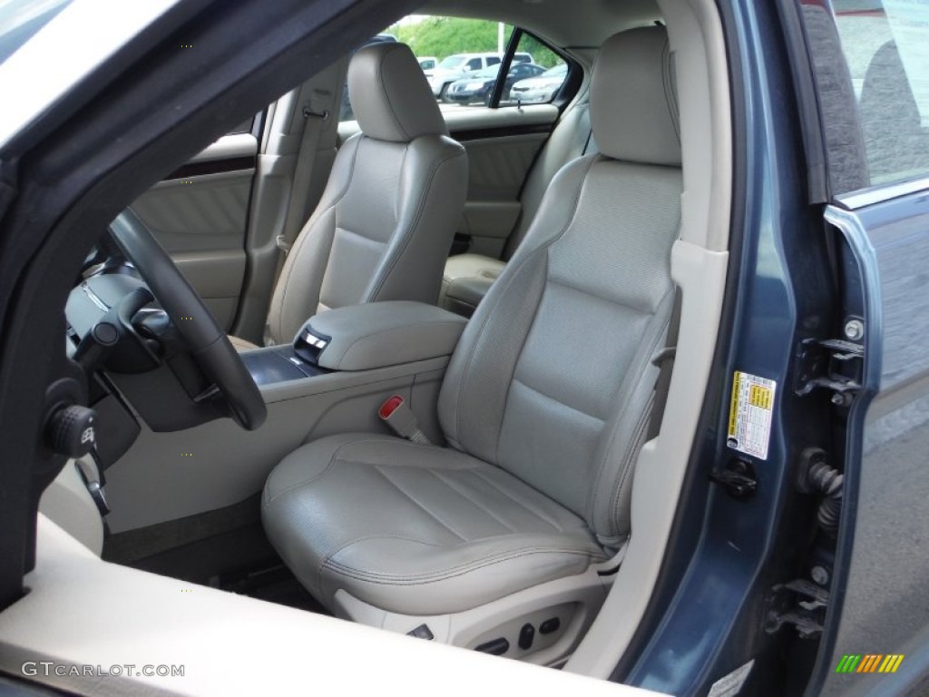2010 Taurus Limited - Steel Blue Metallic / Light Stone photo #12