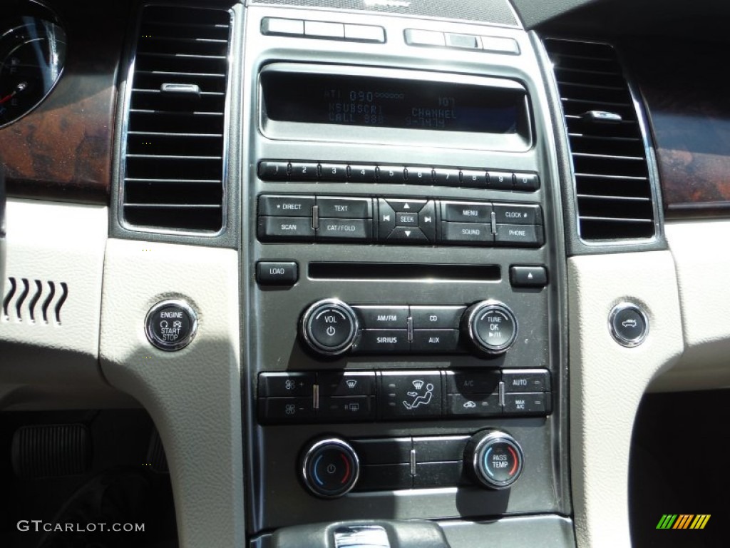 2010 Taurus Limited - Steel Blue Metallic / Light Stone photo #16