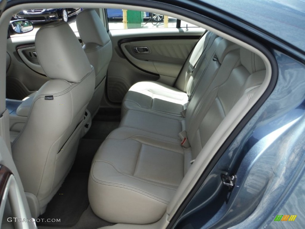 2010 Taurus Limited - Steel Blue Metallic / Light Stone photo #22
