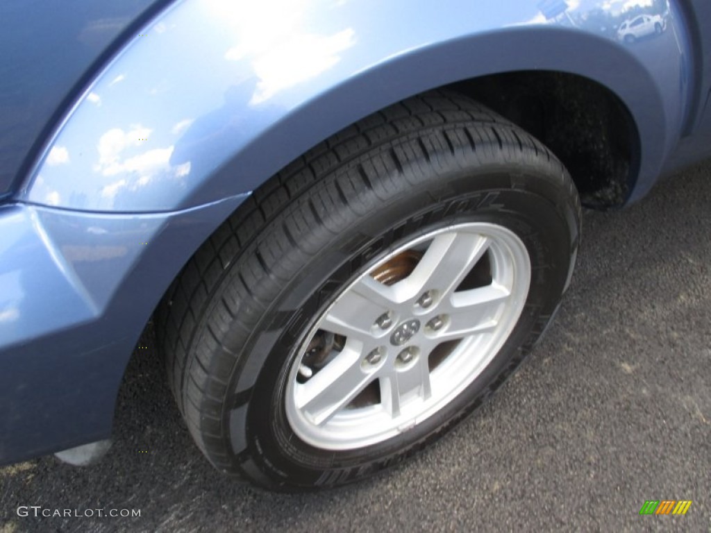 2007 Durango SLT 4x4 - Marine Blue Pearl / Dark Slate Gray/Light Slate Gray photo #13