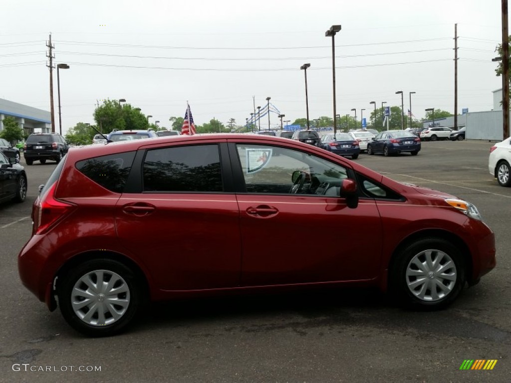2014 Versa Note SV - Red Brick / Charcoal photo #5