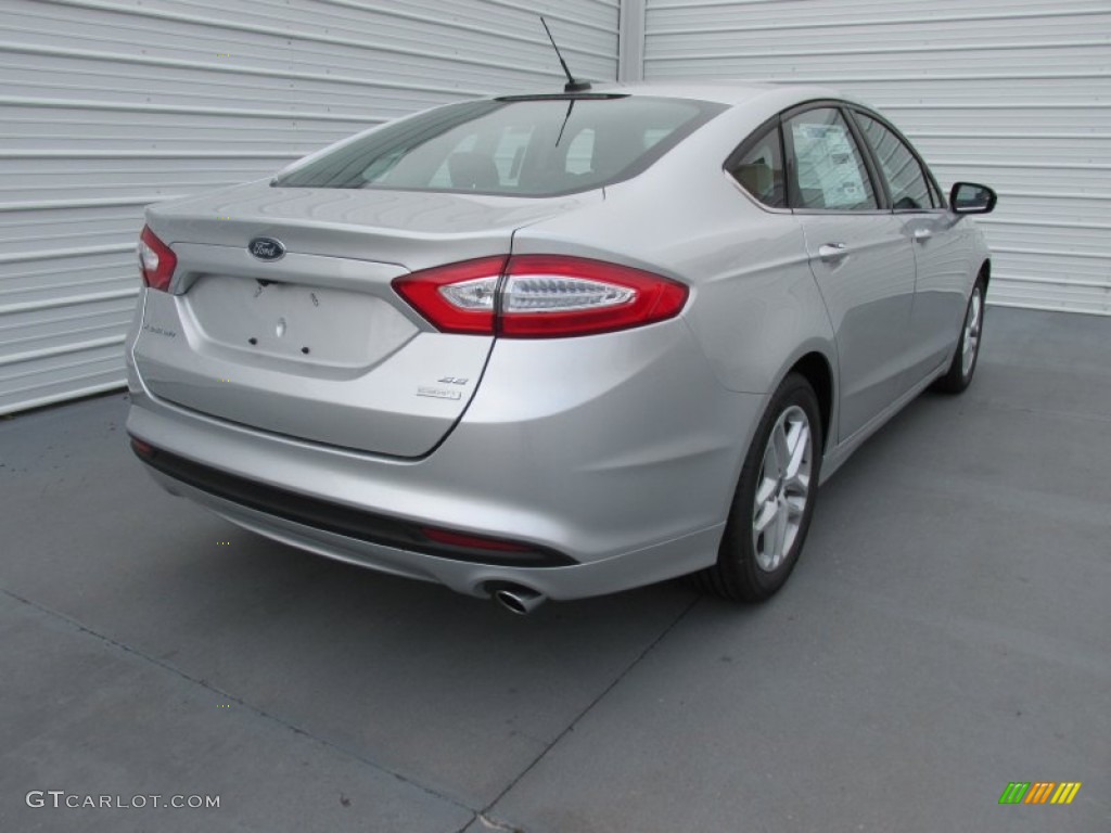 Ingot Silver Metallic 2016 Ford Fusion SE Exterior Photo #104091493