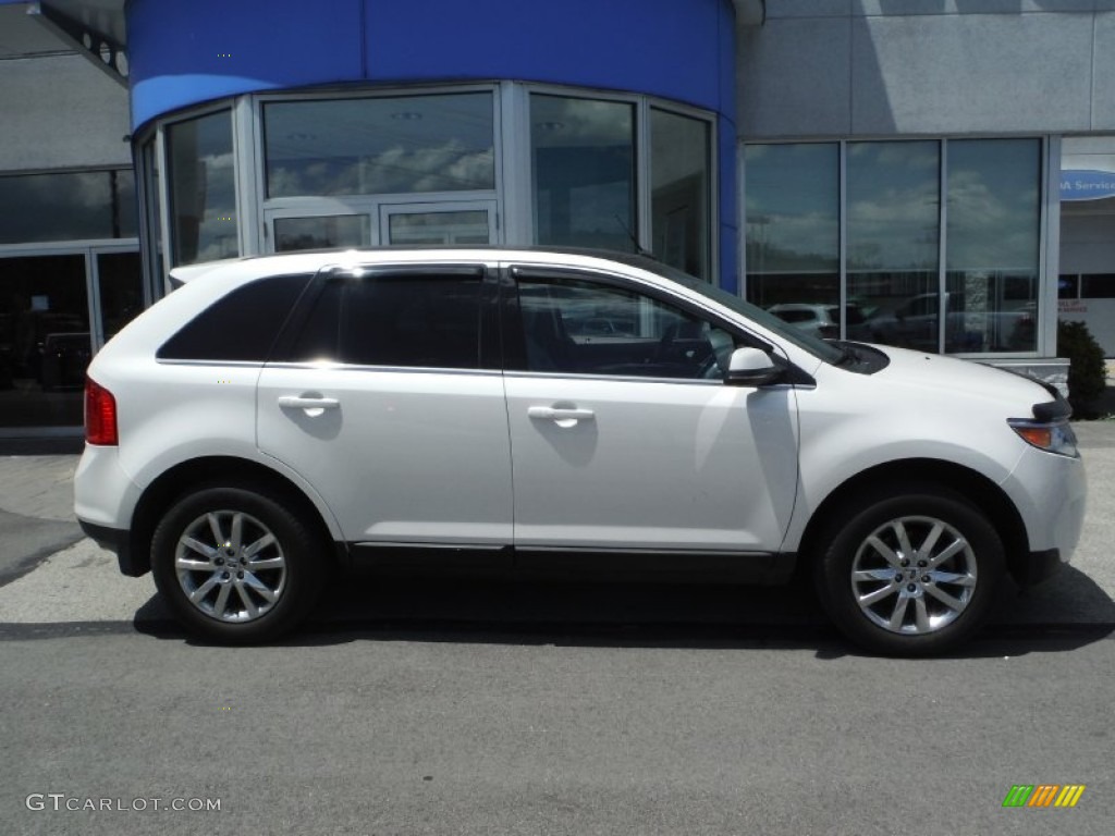 2012 Edge Limited AWD - White Platinum Metallic Tri-Coat / Medium Light Stone photo #2