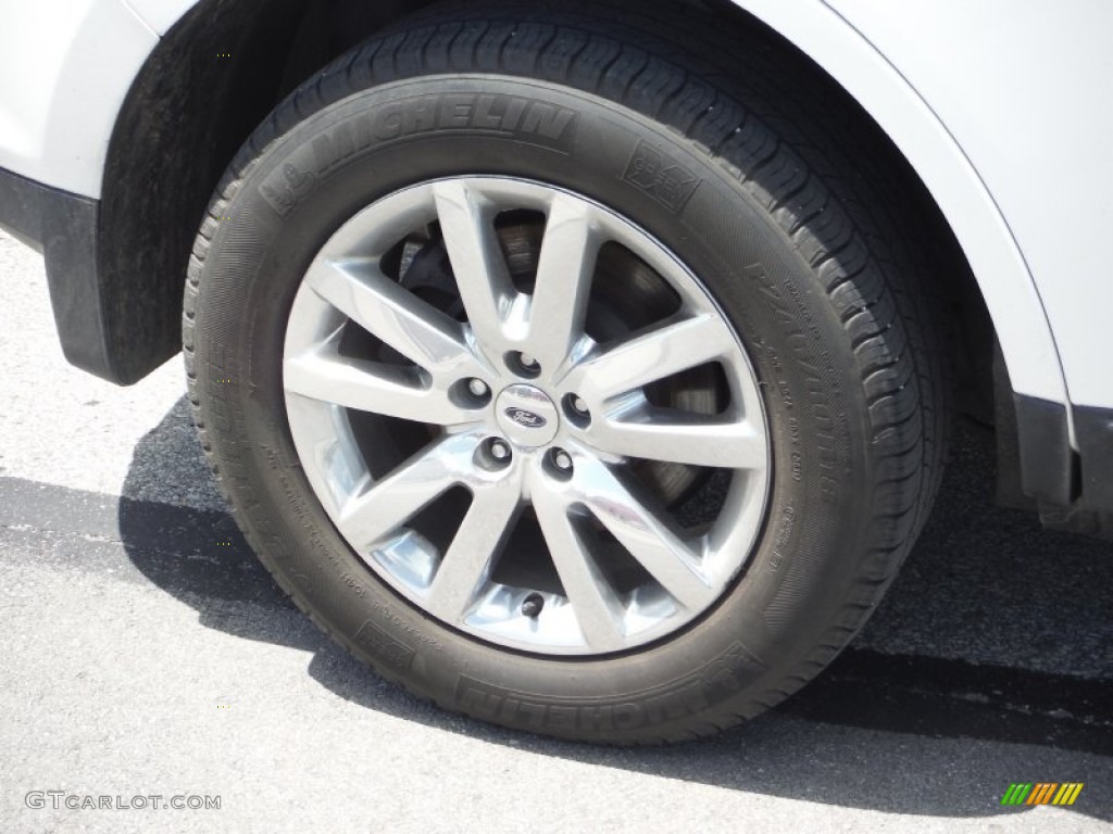 2012 Edge Limited AWD - White Platinum Metallic Tri-Coat / Medium Light Stone photo #3