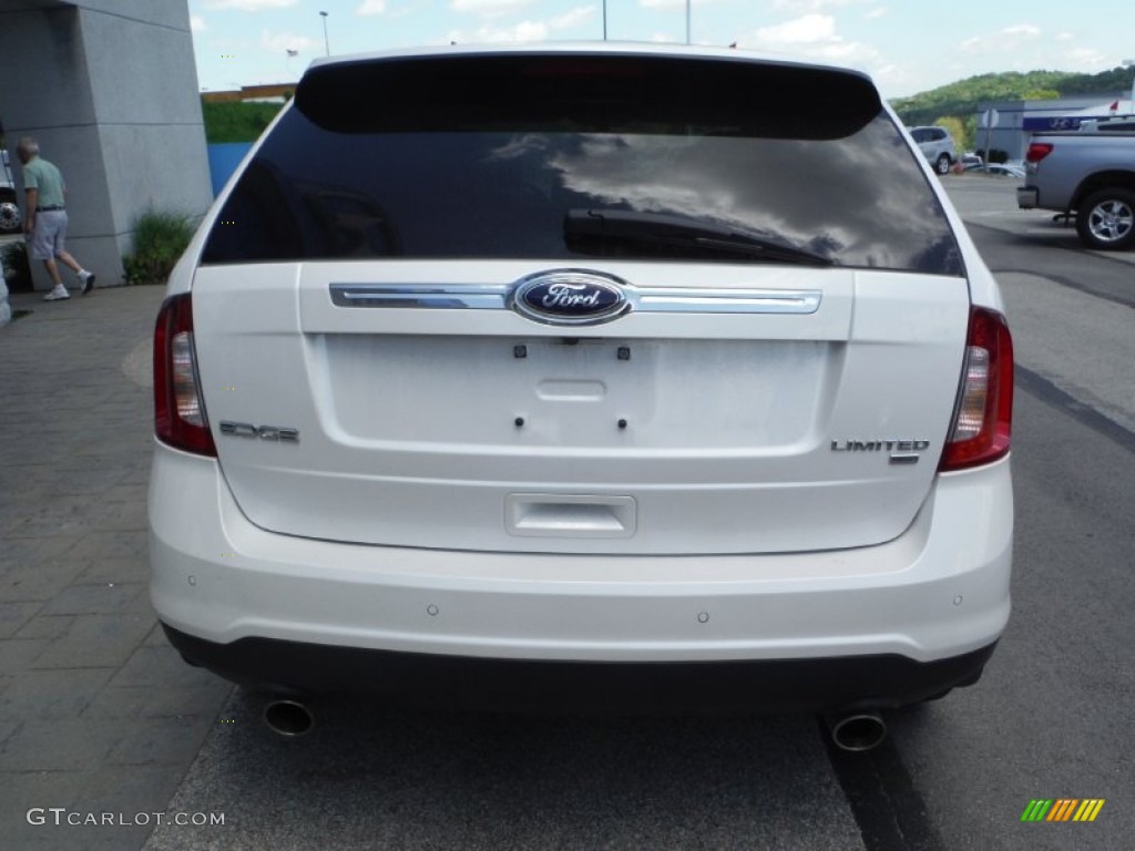 2012 Edge Limited AWD - White Platinum Metallic Tri-Coat / Medium Light Stone photo #8
