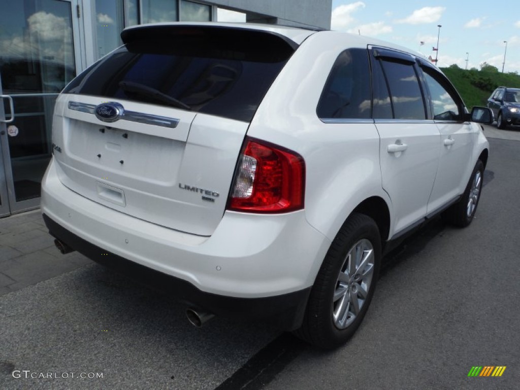 2012 Edge Limited AWD - White Platinum Metallic Tri-Coat / Medium Light Stone photo #9