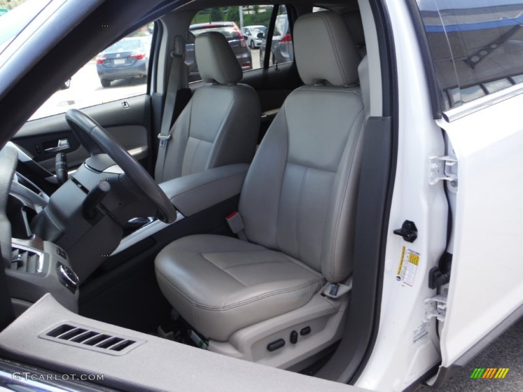 2012 Edge Limited AWD - White Platinum Metallic Tri-Coat / Medium Light Stone photo #14