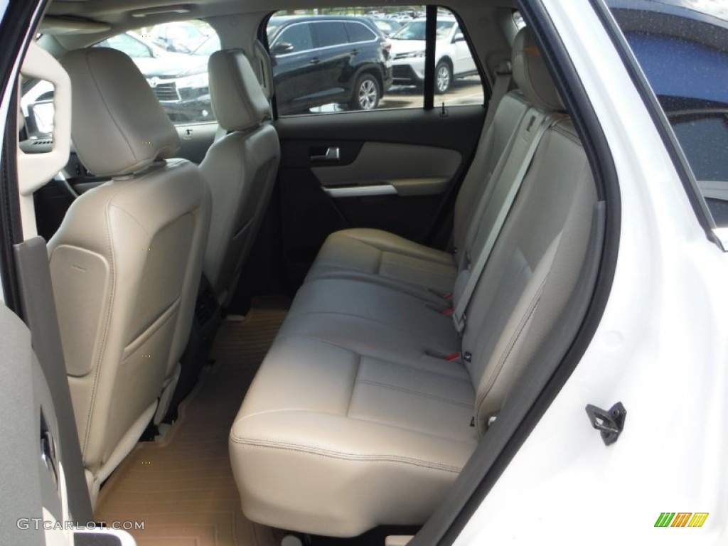 2012 Edge Limited AWD - White Platinum Metallic Tri-Coat / Medium Light Stone photo #22