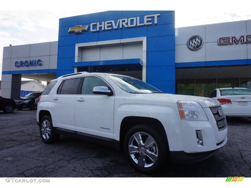 2015 Summit White GMC Terrain SLT 104062107 Photo 12