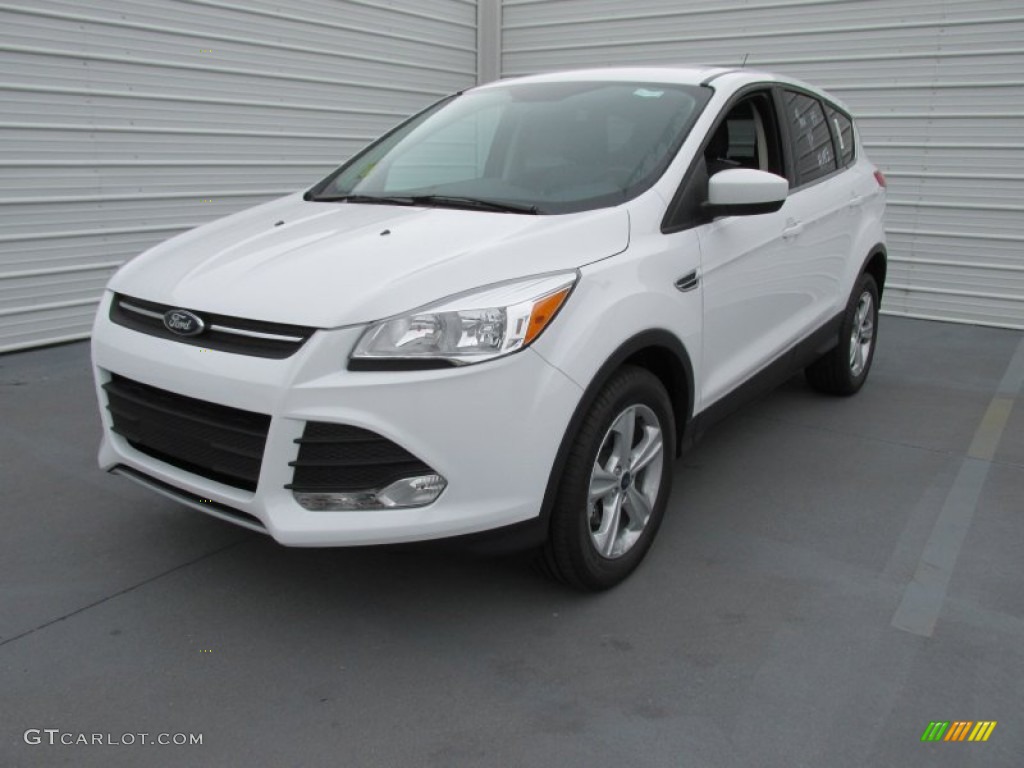 2015 Escape SE - Oxford White / Charcoal Black photo #7