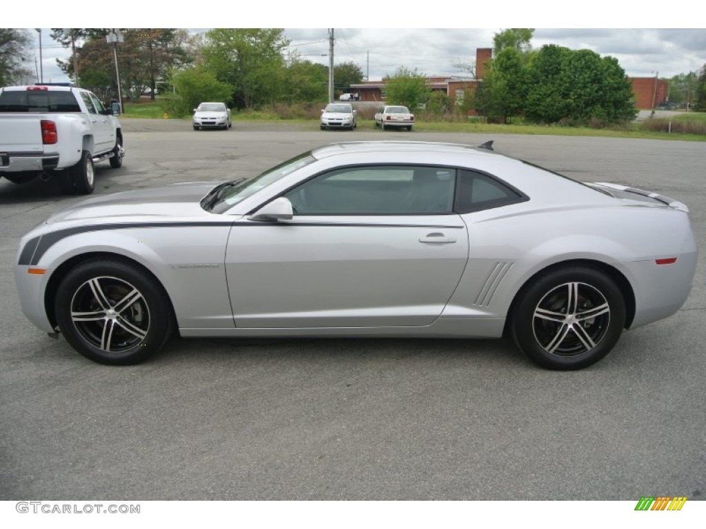 Silver Ice Metallic 2013 Chevrolet Camaro LS Coupe Exterior Photo #104093719