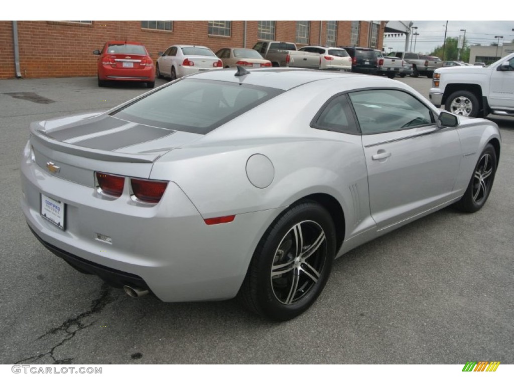 2013 Camaro LS Coupe - Silver Ice Metallic / Black photo #5