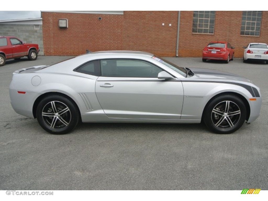 2013 Camaro LS Coupe - Silver Ice Metallic / Black photo #6