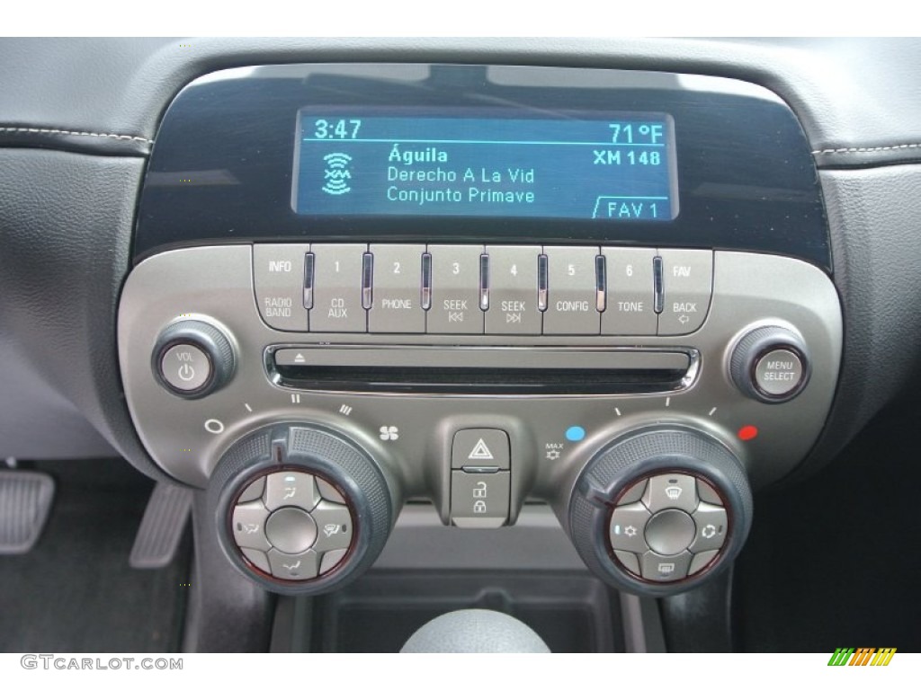 2013 Camaro LS Coupe - Silver Ice Metallic / Black photo #13