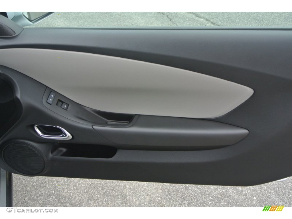 2013 Camaro LS Coupe - Silver Ice Metallic / Black photo #21