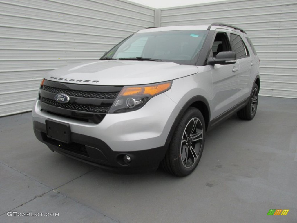 2015 Explorer Sport 4WD - Ingot Silver / Sport Charcoal Black photo #6