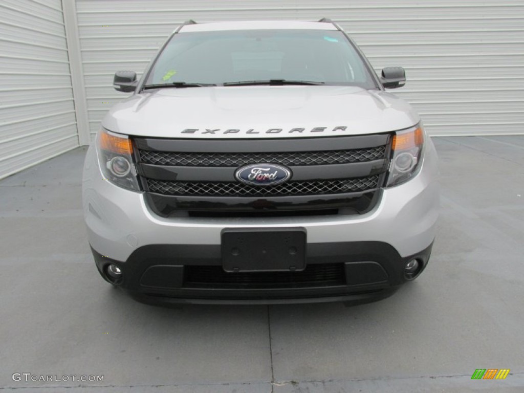 2015 Explorer Sport 4WD - Ingot Silver / Sport Charcoal Black photo #7