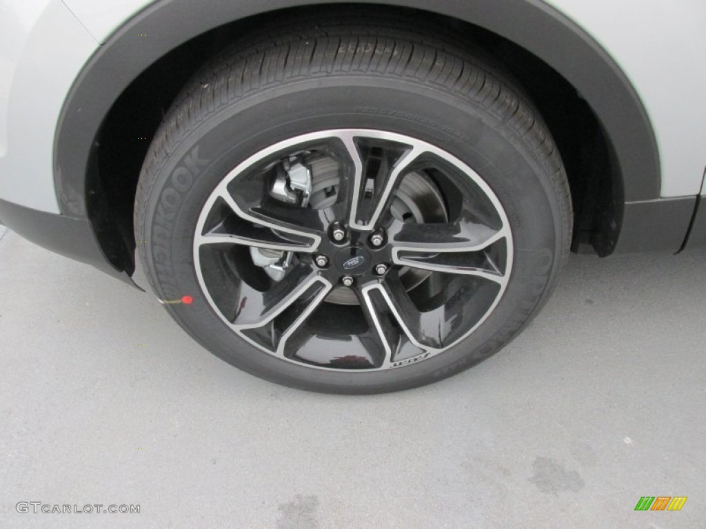 2015 Explorer Sport 4WD - Ingot Silver / Sport Charcoal Black photo #10