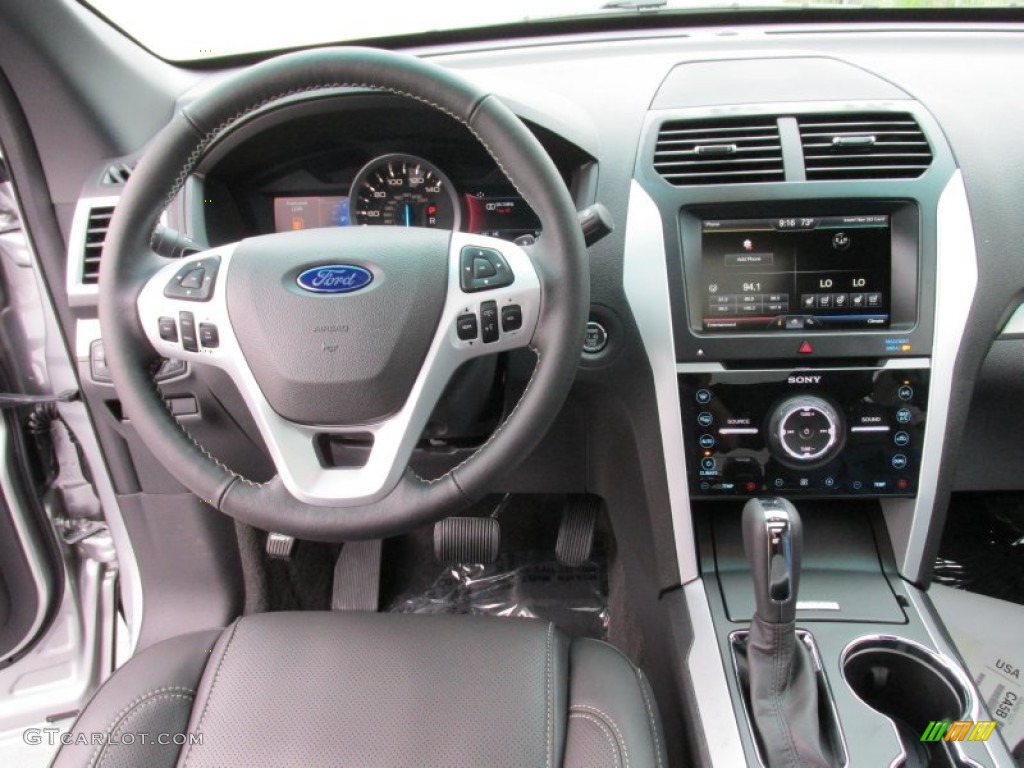 2015 Explorer Sport 4WD - Ingot Silver / Sport Charcoal Black photo #27
