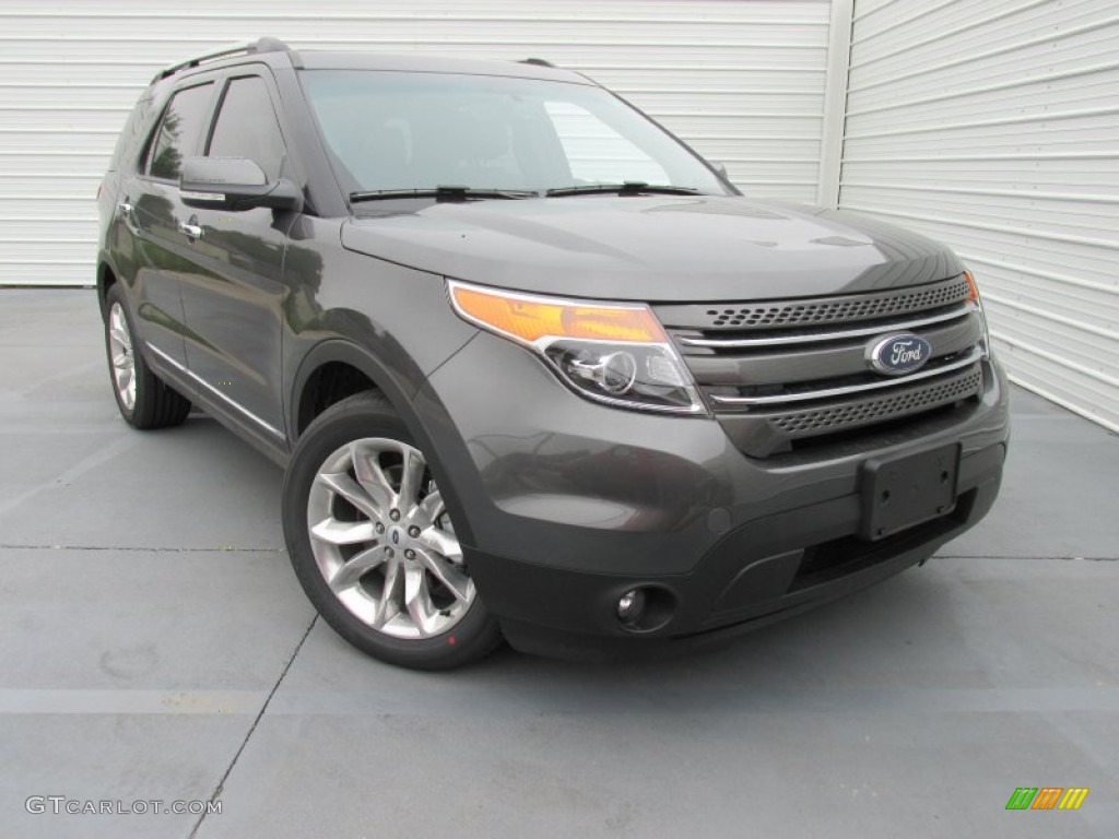 2015 Explorer Limited - Magnetic / Charcoal Black photo #1