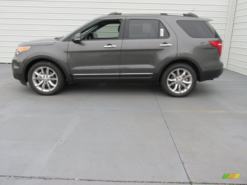 2015 Explorer Limited - Magnetic / Charcoal Black photo #6