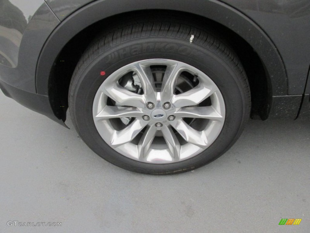 2015 Explorer Limited - Magnetic / Charcoal Black photo #11