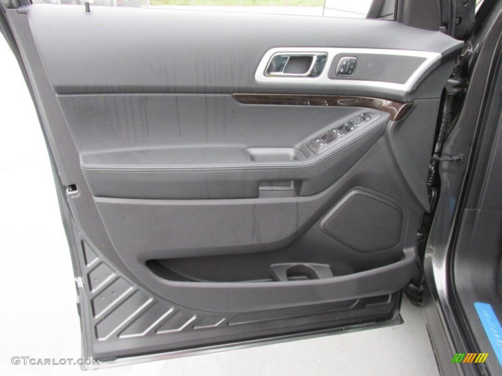 2015 Explorer Limited - Magnetic / Charcoal Black photo #24