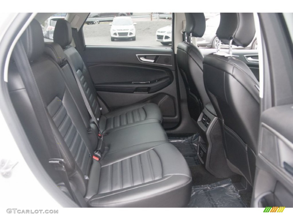 2015 Ford Edge SEL AWD Rear Seat Photo #104097990