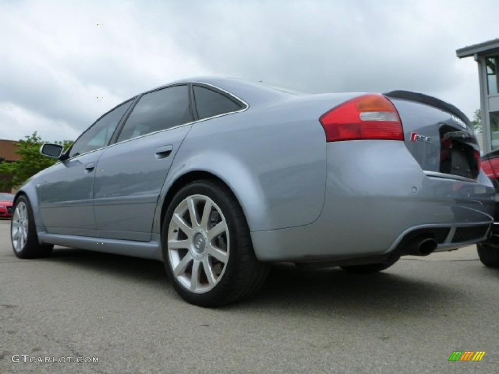 Avus Silver Pearl Effect 2003 Audi RS6 4.2T quattro Exterior Photo #104098234