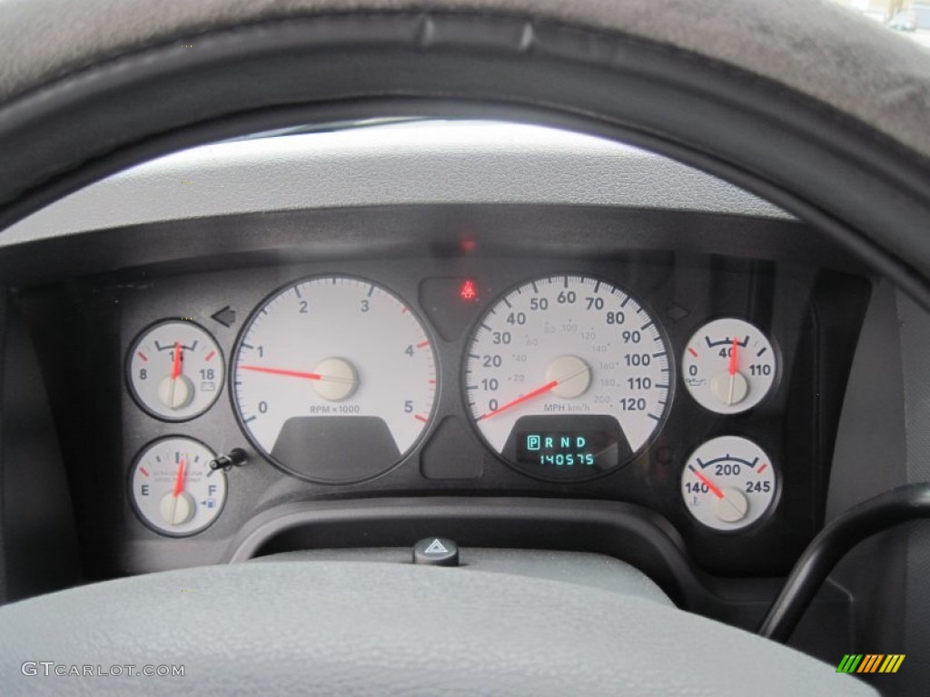 2008 Ram 2500 SLT Quad Cab 4x4 - Brilliant Black Crystal Pearl / Medium Slate Gray photo #27