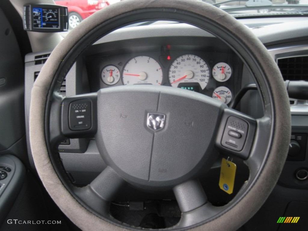 2008 Ram 2500 SLT Quad Cab 4x4 - Brilliant Black Crystal Pearl / Medium Slate Gray photo #30