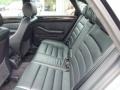 2003 Audi RS6 Ebony Black Interior Rear Seat Photo