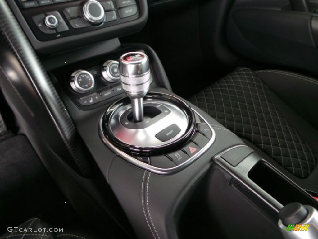 2015 R8 Competition - Daytona Grey Pearl / Black photo #18