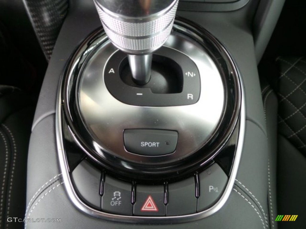 2015 R8 Competition - Daytona Grey Pearl / Black photo #23