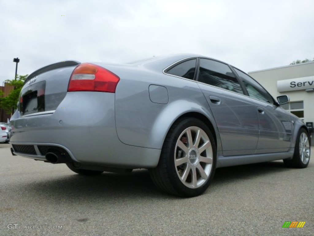 Avus Silver Pearl Effect 2003 Audi RS6 4.2T quattro Exterior Photo #104098984