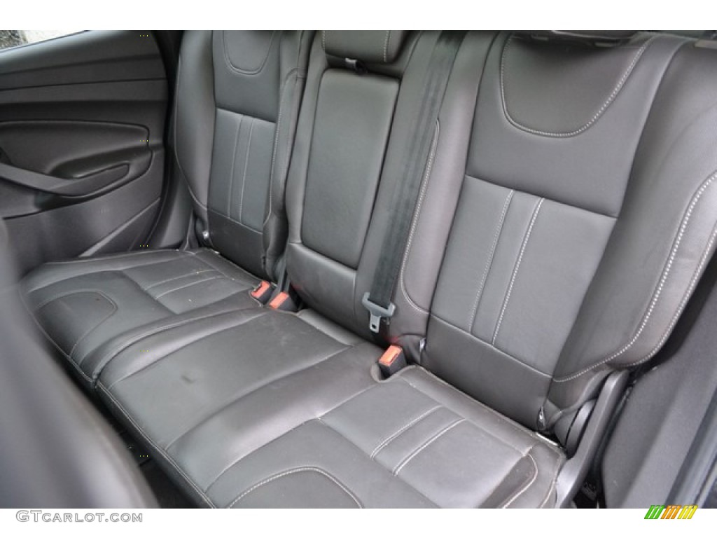 Charcoal Black Interior 2013 Ford Escape Titanium 2.0L EcoBoost 4WD Photo #104099620