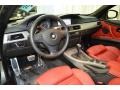 Coral Red/Black Interior Photo for 2013 BMW 3 Series #104100859